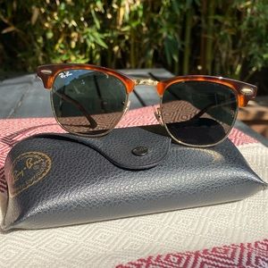Ray-ban Clubmaster sunglasses in Tortoise